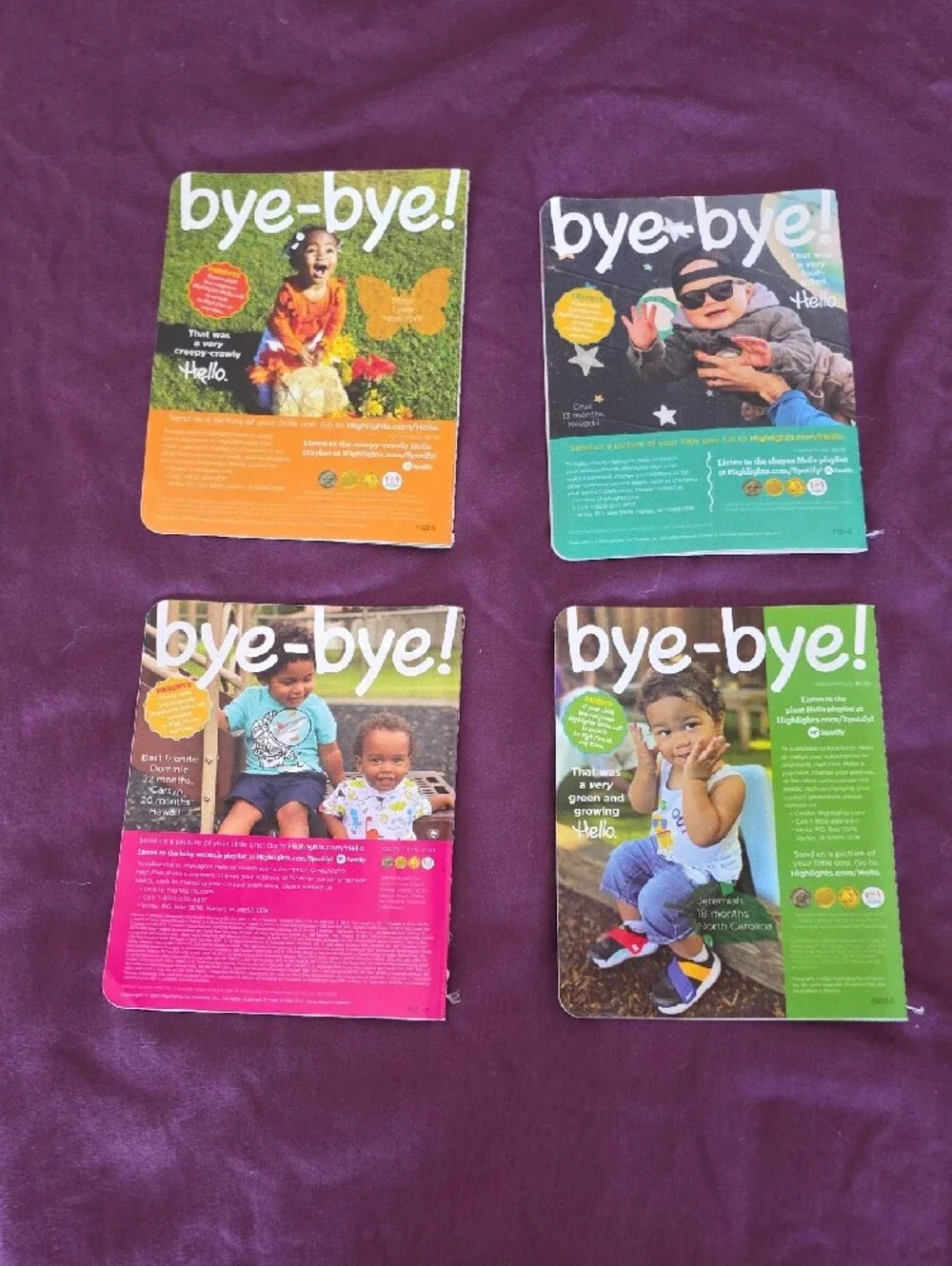 Hello Baby Highlights Magazine Set - Multicolor Early Learning Pack